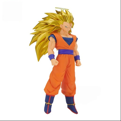 Banpresto Dragon Ball Anime Figurines Bos Super Saiyan 3 Goku Action Figures DBZ Figurals Collectible Model Toys 1
