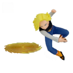 Original Banpresto Dragon Ball Z Anime Figurines G×materia Android 18 Kienzan Action Figures DBZ Figurals Collectible Model Toys 1
