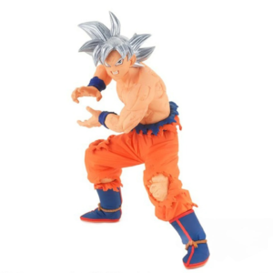 Banpresto-Figurine Dragon Ball Z, Son Goku Migatte no Gokui, Ultra Instinct avec cheveux argentés, PVC Anime, 18cm, 100% Original, Authentique 1