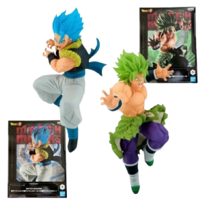 Bandai in Stock Original BANPRESTO DragonBall Super Anime MATCH MAKERS SUPER SAIYAN Figurine Broli & Gogeta Action Figures Toys Collectible 1